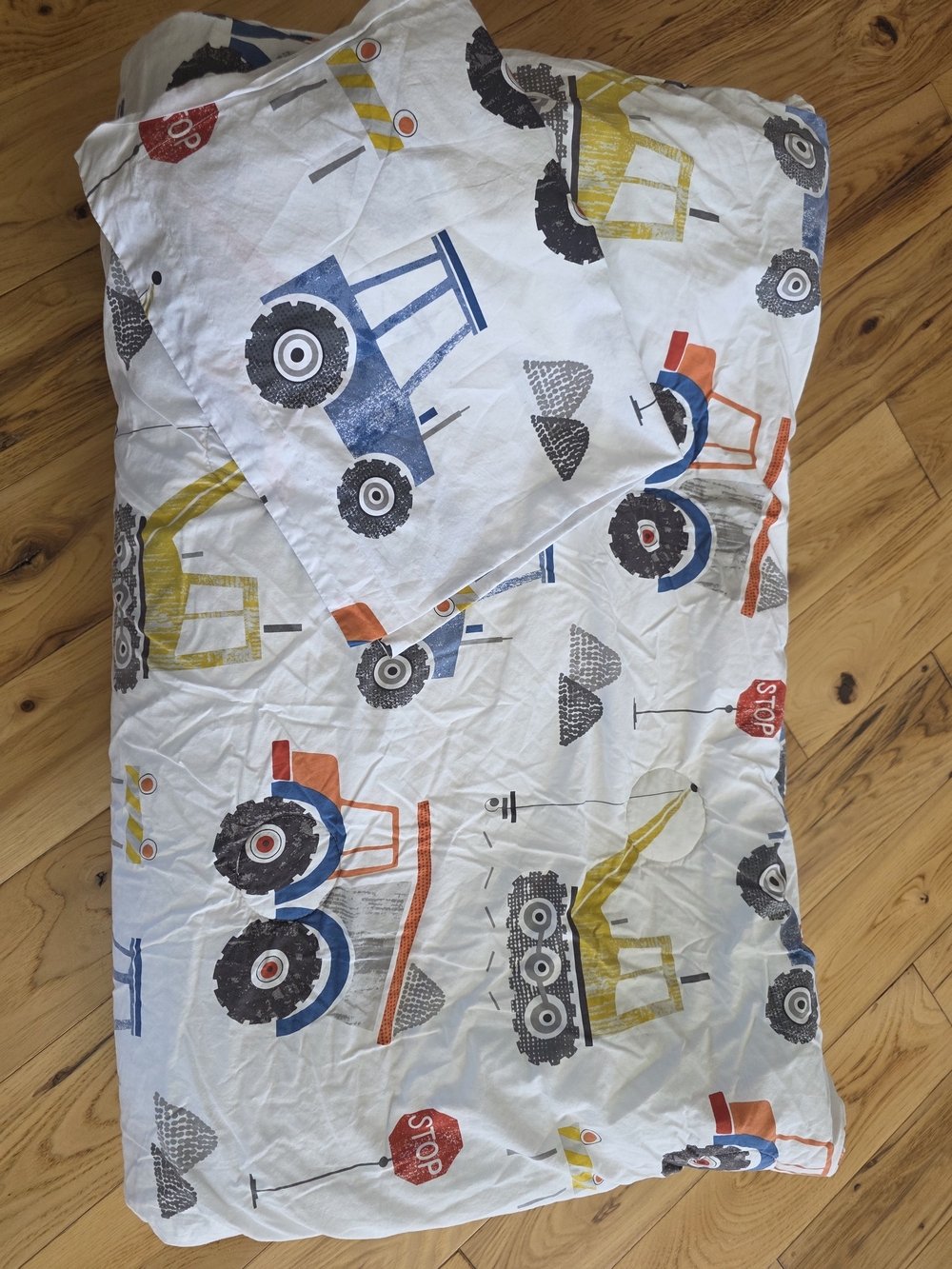 Construction Theme Twin Comforter and Sham